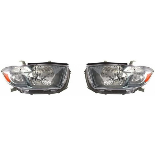 OE Replacement Headlight TOYOTA HIGHLANDER 2008-2010 Partslink TO2502177 